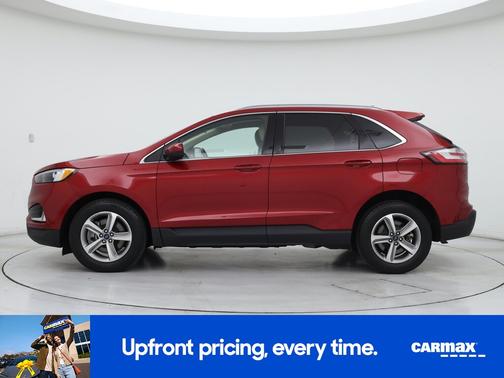 Red 2022 Ford Edge SEL