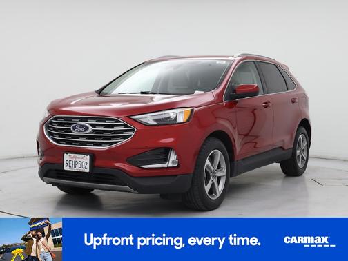 Red 2022 Ford Edge SEL