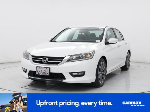 White 2015 Honda Accord Sport