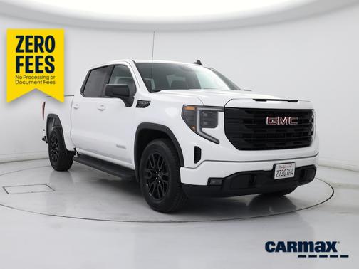 White 2025 GMC Sierra 1500 Elevation