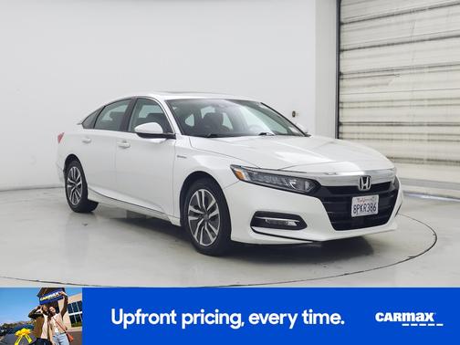 White 2020 Honda Accord Hybrid EX