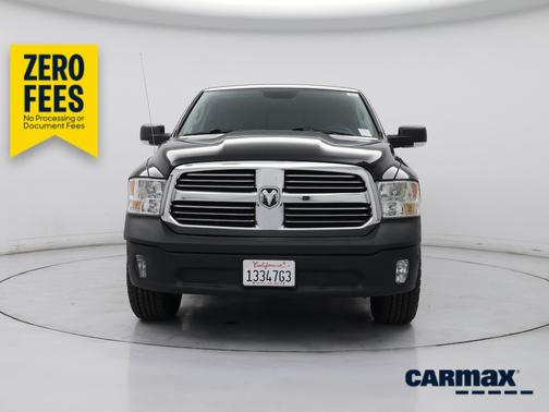 Black 2017 RAM 1500 Bighorn