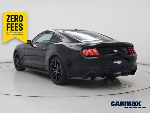 Black 2015 Ford Mustang Ecoboost Premium