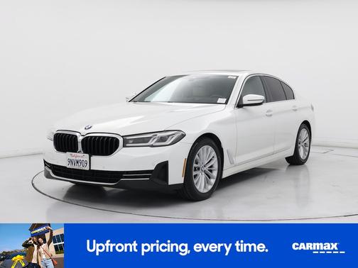 White 2021 BMW 530 I