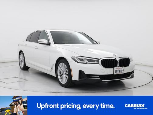 White 2021 BMW 530 I