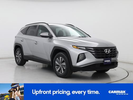 Gray 2024 Hyundai TUCSON Hybrid Blue