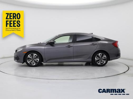 Gray 2018 Honda Civic EX-T