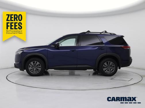 Blue 2023 Nissan Pathfinder SV