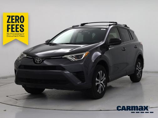 Gray 2018 Toyota RAV4 LE