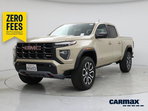 Tan 2024 GMC Canyon AT4