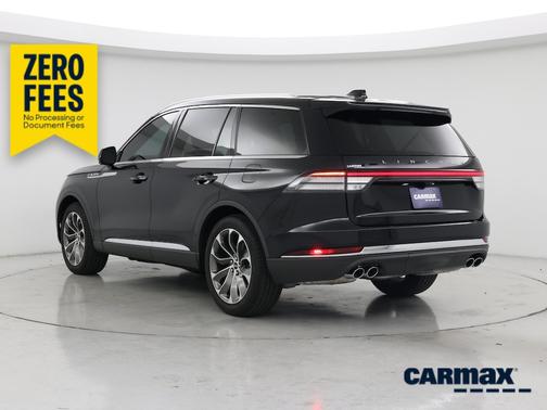 Black 2025 Lincoln Aviator Premiere