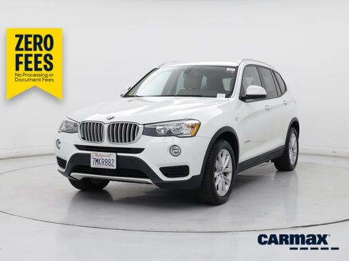 White 2016 BMW X3 XDrive28i