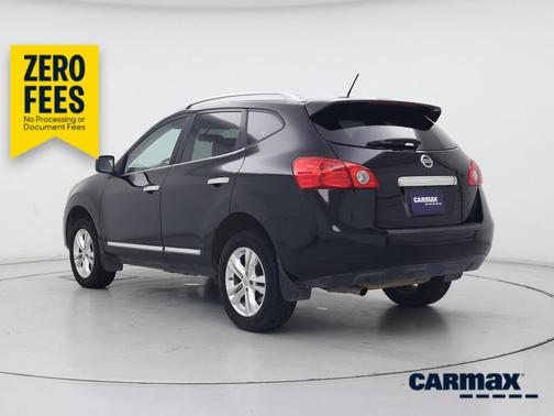 Black 2015 Nissan Rogue Select S