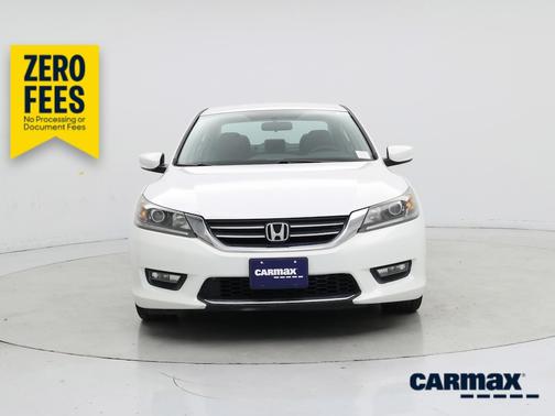 White 2015 Honda Accord Sport