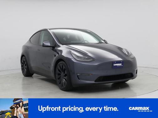 Gray 2023 Tesla Model Y Performance