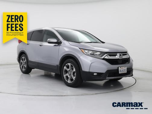Silver 2018 Honda CR-V EX
