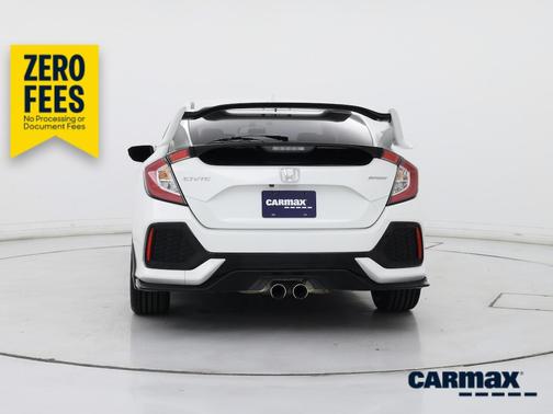 White 2018 Honda Civic Sport