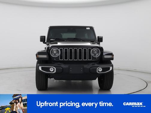 Black 2025 Jeep Wrangler 4xe Sahara
