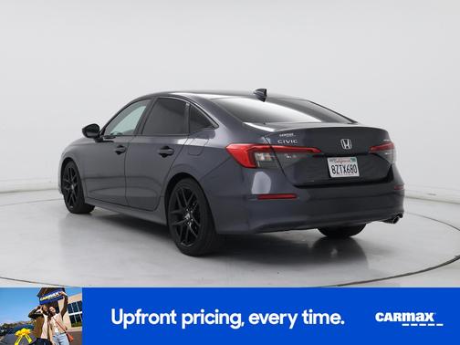 Gray 2022 Honda Civic Sport