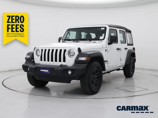 White 2023 Jeep Wrangler Unlimited Sport