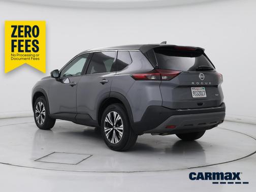 Gray 2021 Nissan Rogue SV