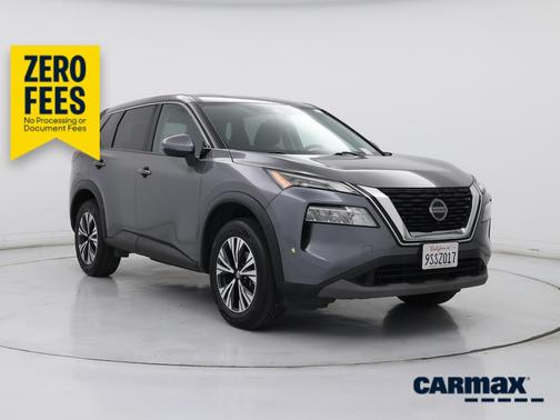 Gray 2021 Nissan Rogue SV