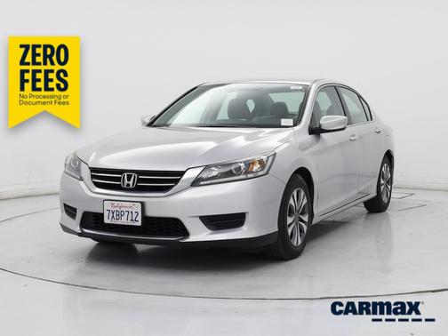 Silver 2015 Honda Accord LX