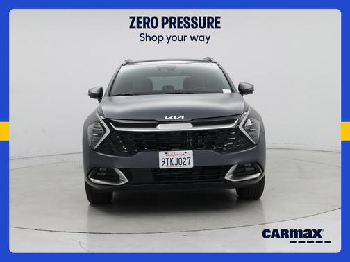 Gray 2025 Kia Sportage Hybrid SX Prestige