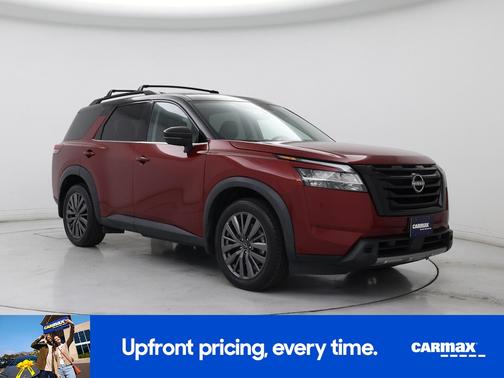 Red 2023 Nissan Pathfinder SL