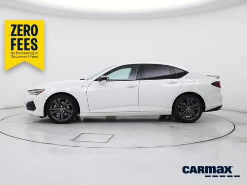 White 2022 Acura TLX A-Spec