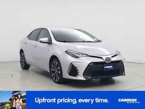 Silver 2017 Toyota Corolla SE