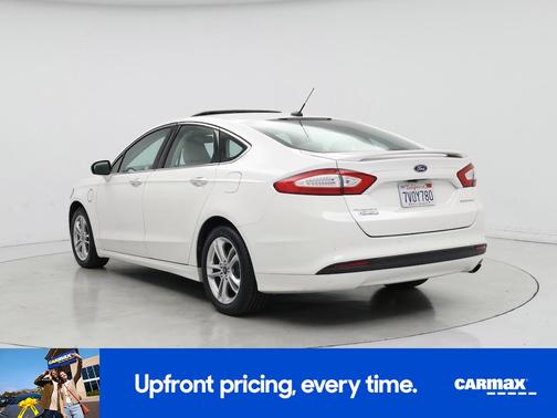White 2016 Ford Fusion Energi Titanium