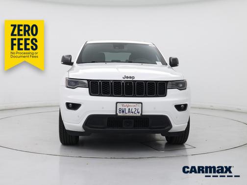 White 2021 Jeep Grand Cherokee 80th Anniversary