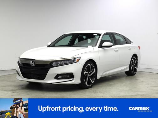 White 2019 Honda Accord Sport