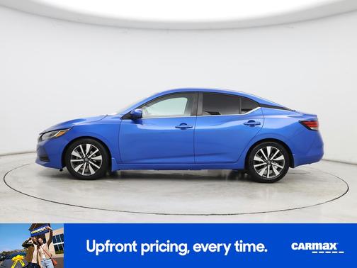 Blue 2020 Nissan Sentra SV