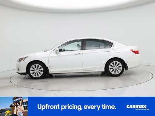 White 2015 Honda Accord EX-L