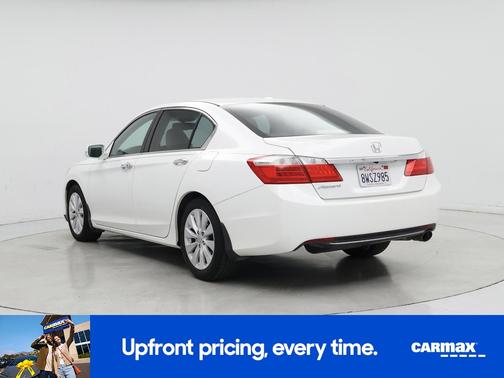 White 2015 Honda Accord EX-L