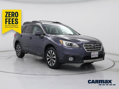 Blue 2017 Subaru Outback 2.5I Limited