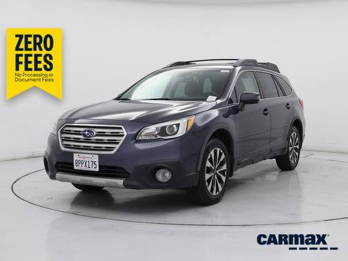 Blue 2017 Subaru Outback 2.5I Limited