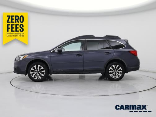 Blue 2017 Subaru Outback 2.5I Limited