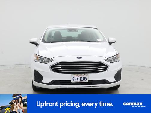 White 2019 Ford Fusion S