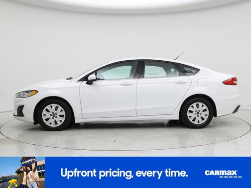 White 2019 Ford Fusion S