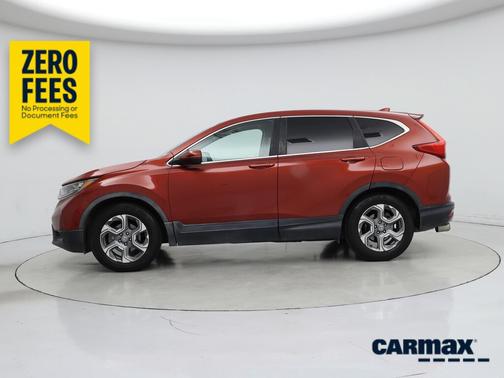 Red 2018 Honda CR-V EX