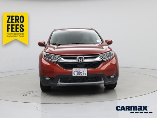 Red 2018 Honda CR-V EX