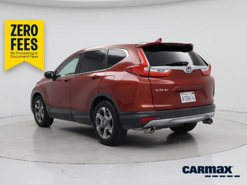 Red 2018 Honda CR-V EX