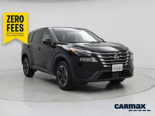Black 2024 Nissan Rogue SV