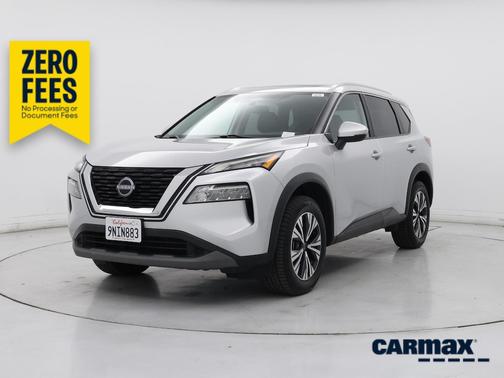 Silver 2022 Nissan Rogue SV