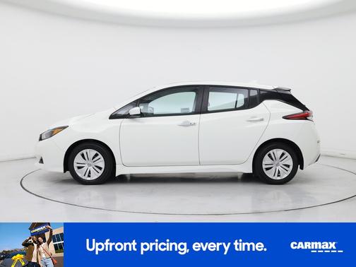 White 2023 Nissan Leaf S