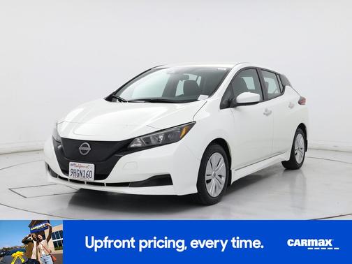 White 2023 Nissan Leaf S