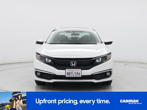 White 2019 Honda Civic EX